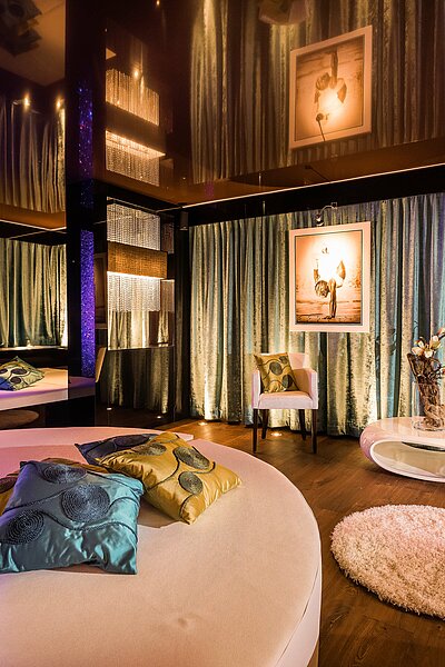 Crystal Lounge at the Emotion Spa in the Wellnesshotel Winzer