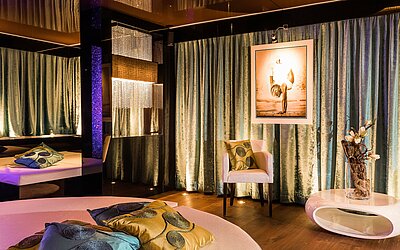 Crystal Lounge at the Emotion Spa in the Wellnesshotel Winzer